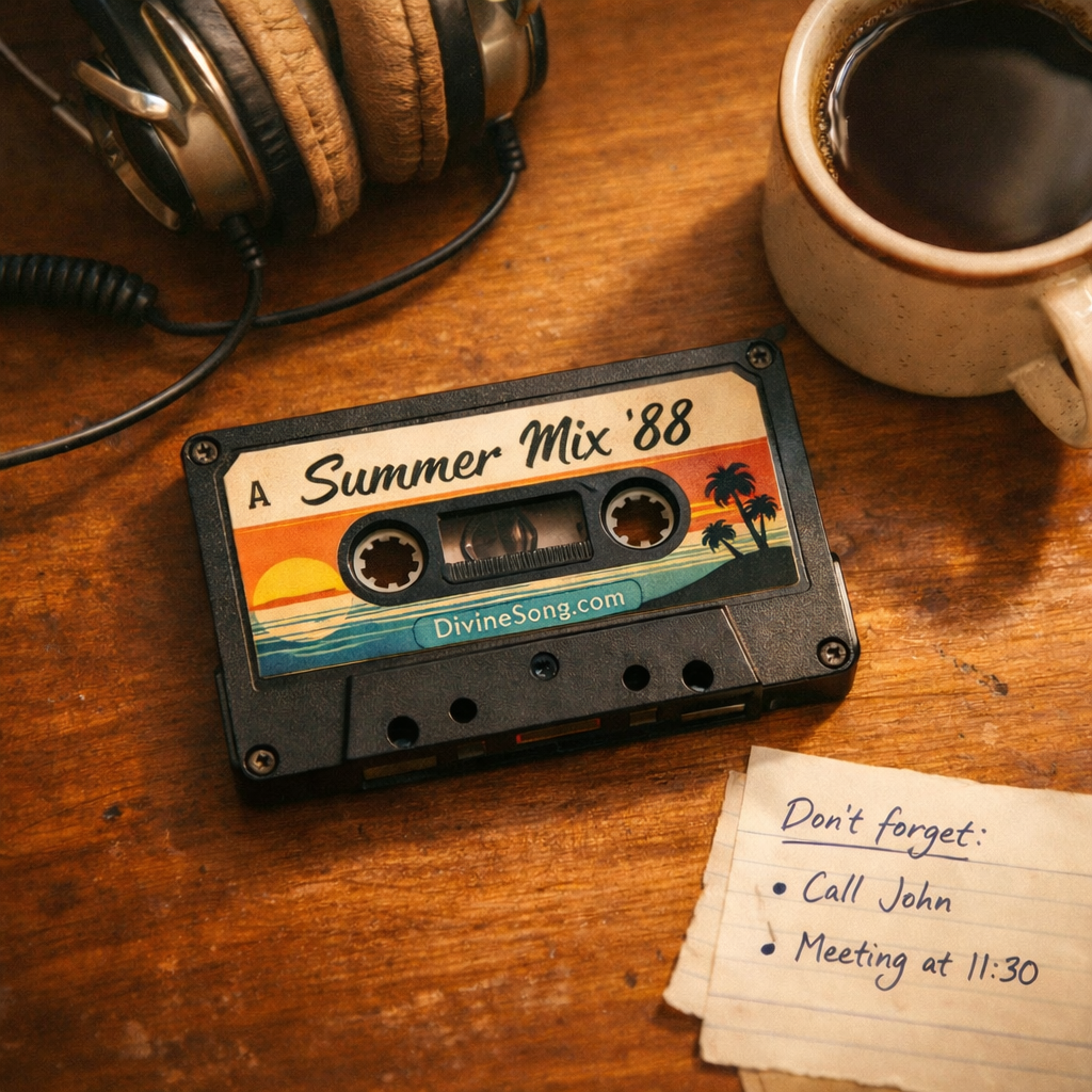 Cassette tape preview